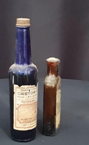 medicine bottles